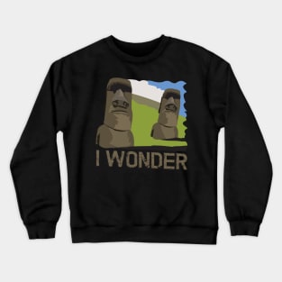 Easter island heads Crewneck Sweatshirt